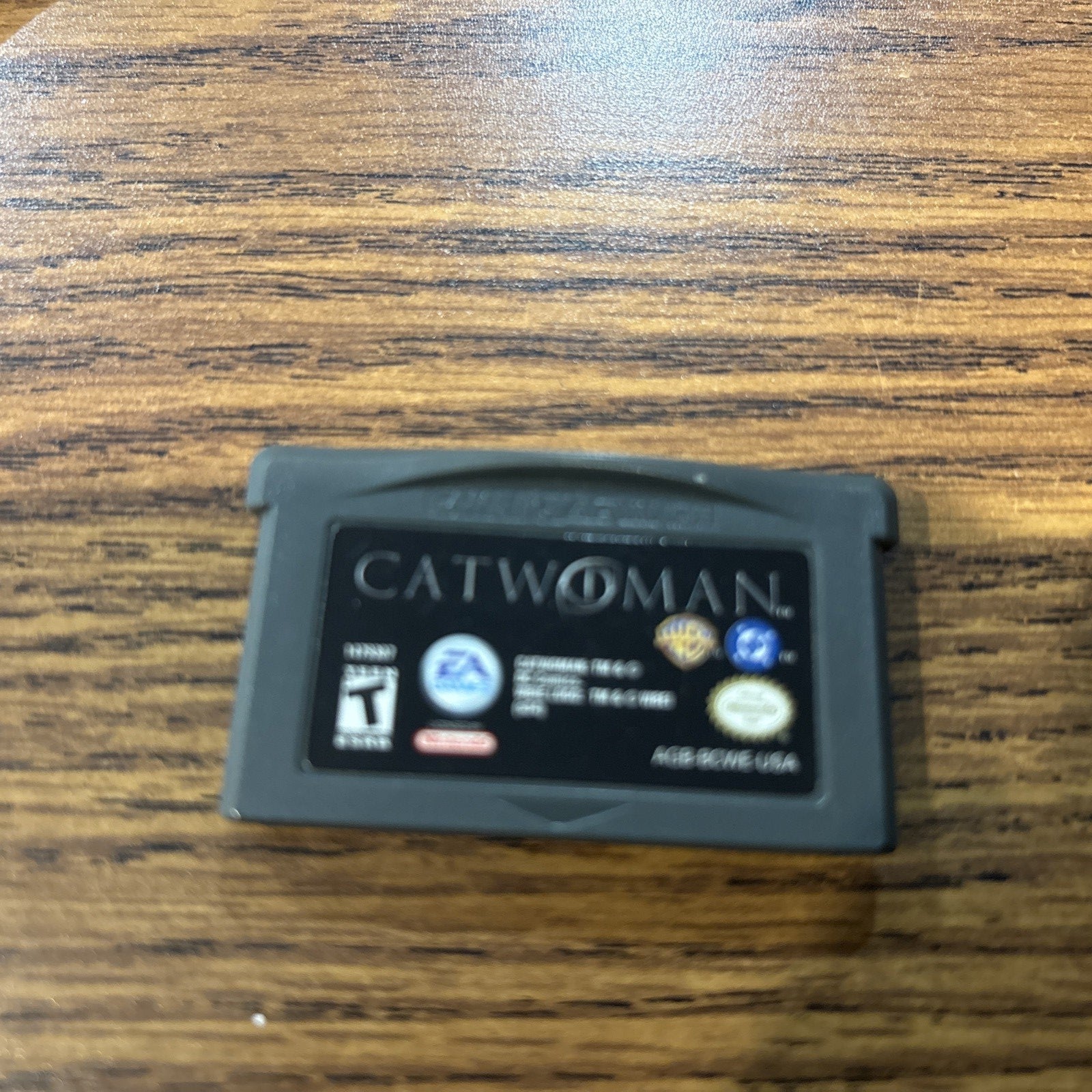 Cat woman Game Boy Advance game cartridge
