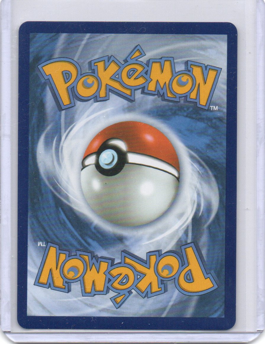 Back of Clawitzer card