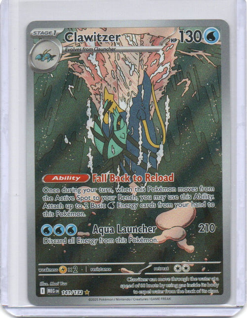 Front of Clawitzer card