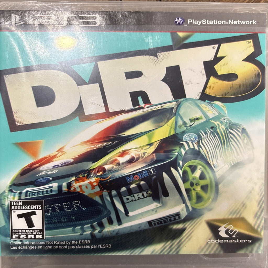 DiRT 3 PlayStation 3 case