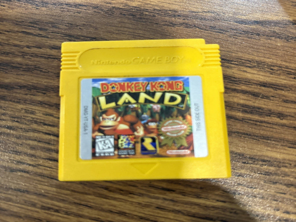 Donkey Kong Land Game Boy game cartridge