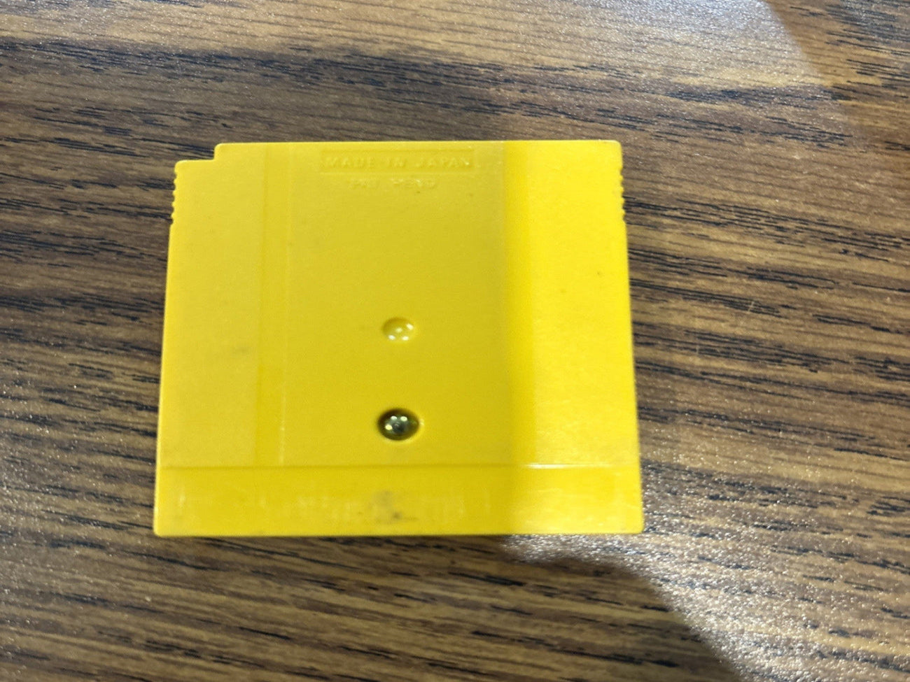 Back of Donkey Kong Land cartridge gameboy