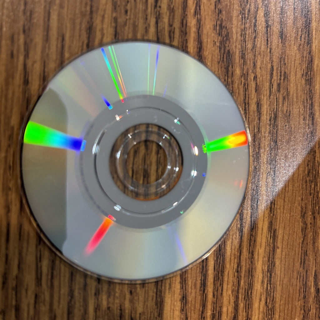 Donkey Konga GameCube back of disk