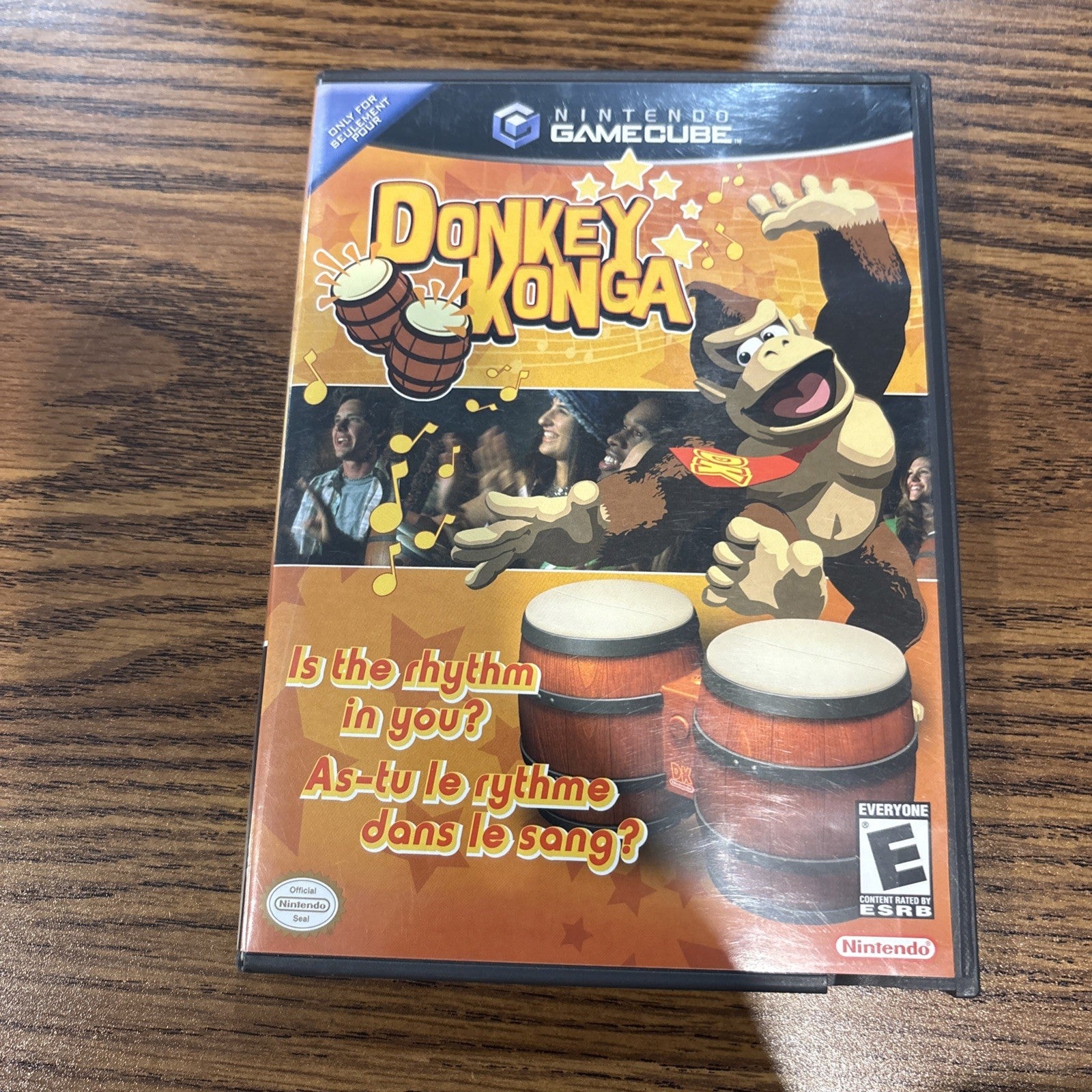 Donkey Konga GameCube Case