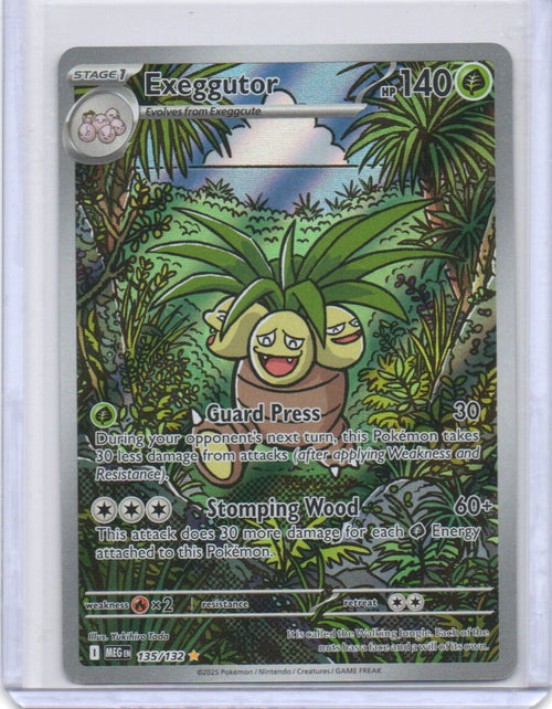 Front of Exeggutor #135 card