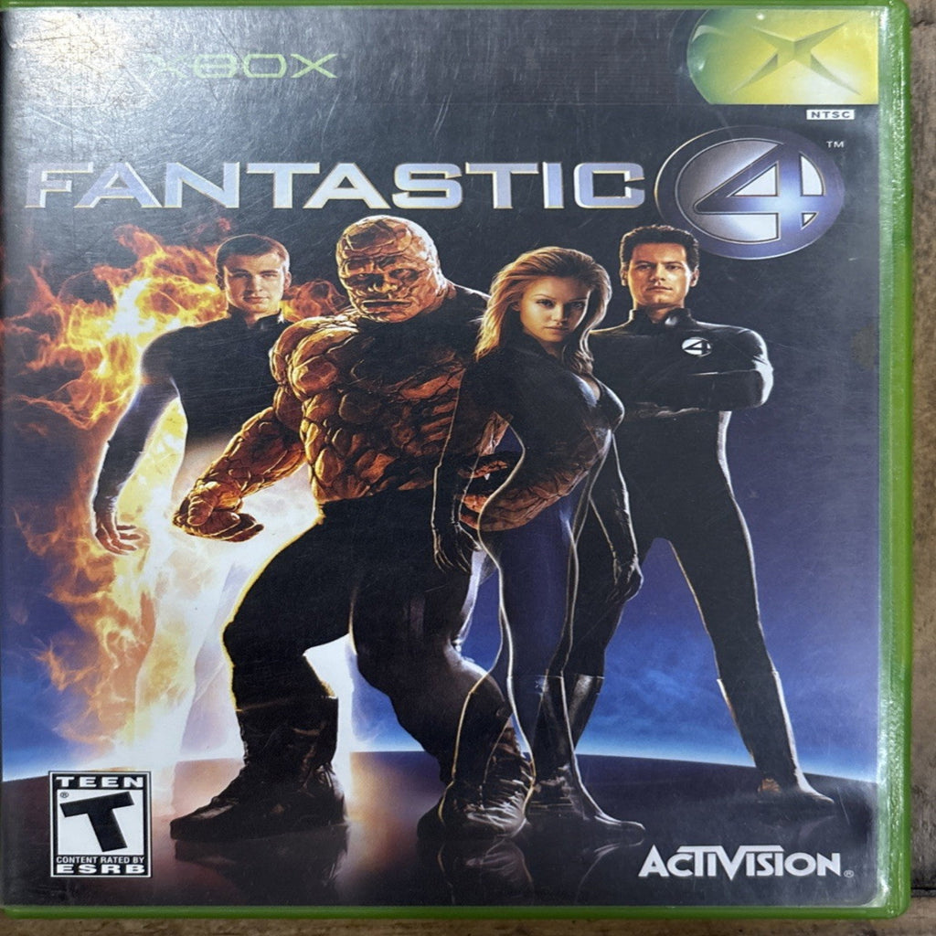 Fantastic 4 Xbox game case