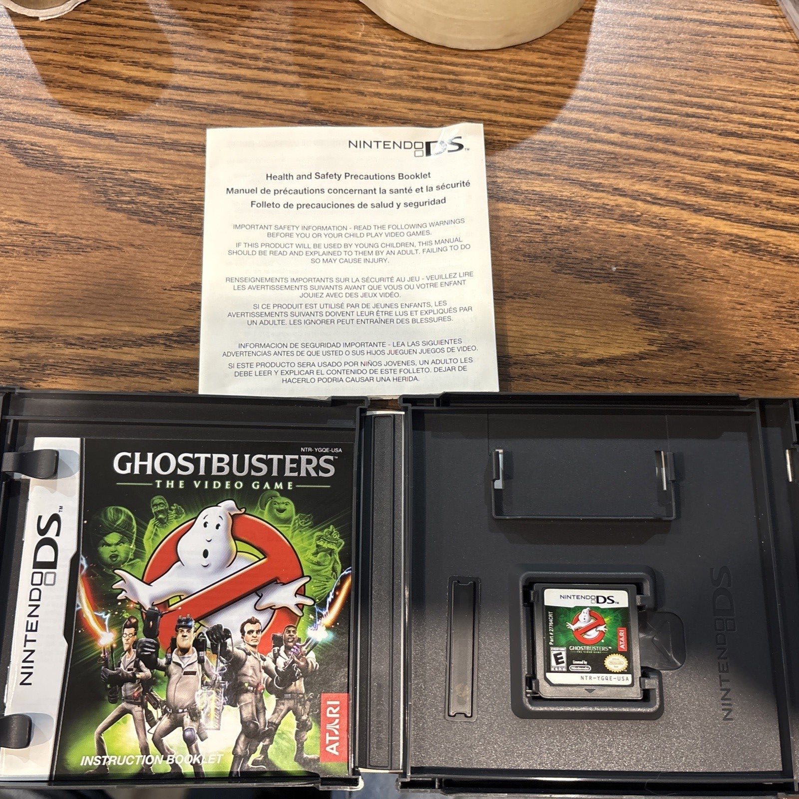 Inside of Ghostbusters: The Video Game Nintendo DS game