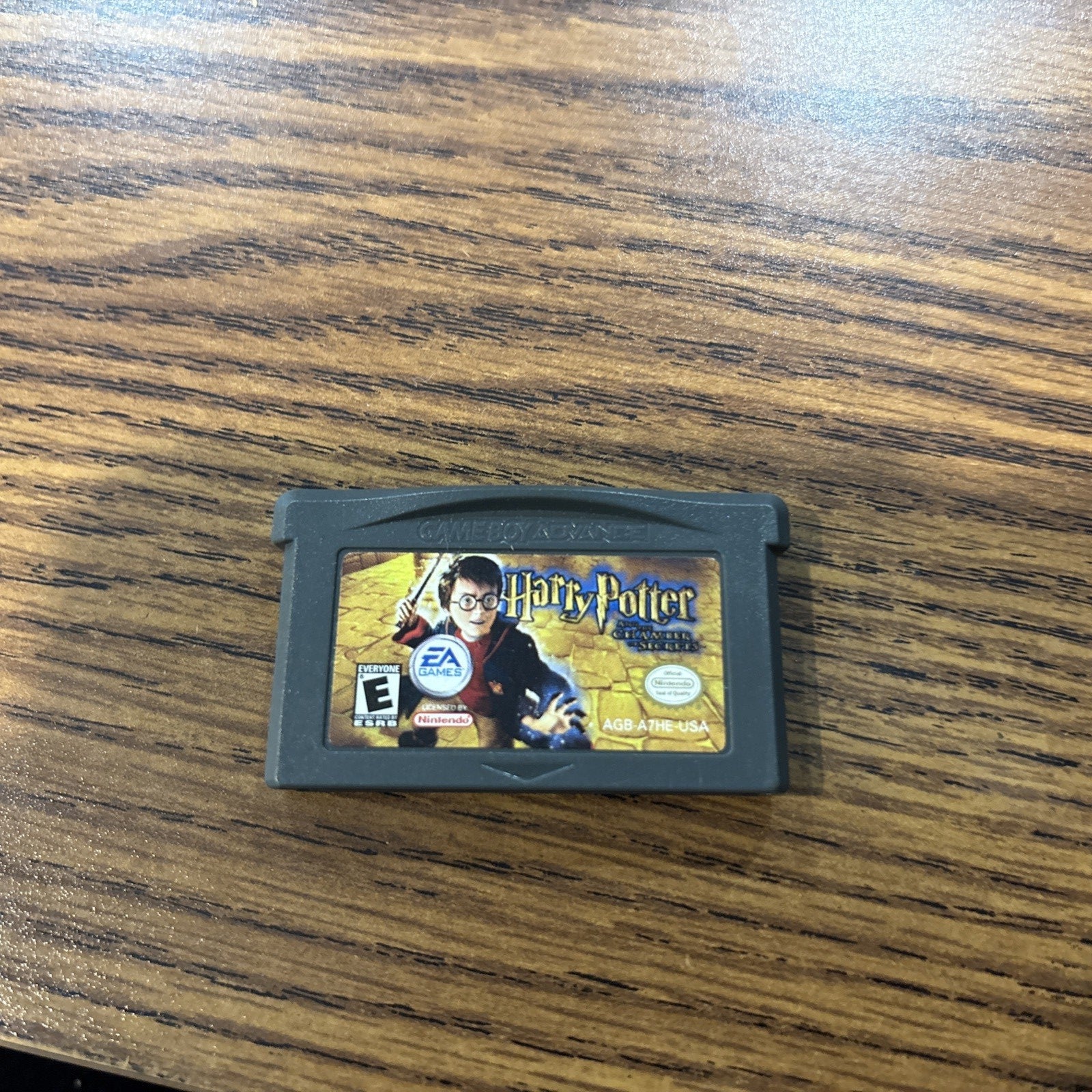 Harry Potter and the Chamber of Secrets Game Boy Advance game cartridge