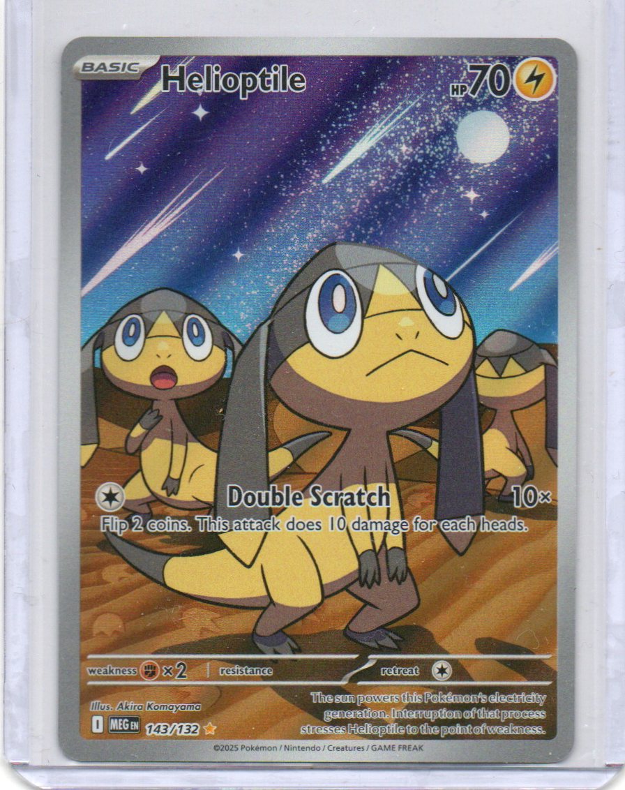 Helioptile #143 – Mega Evolution Series