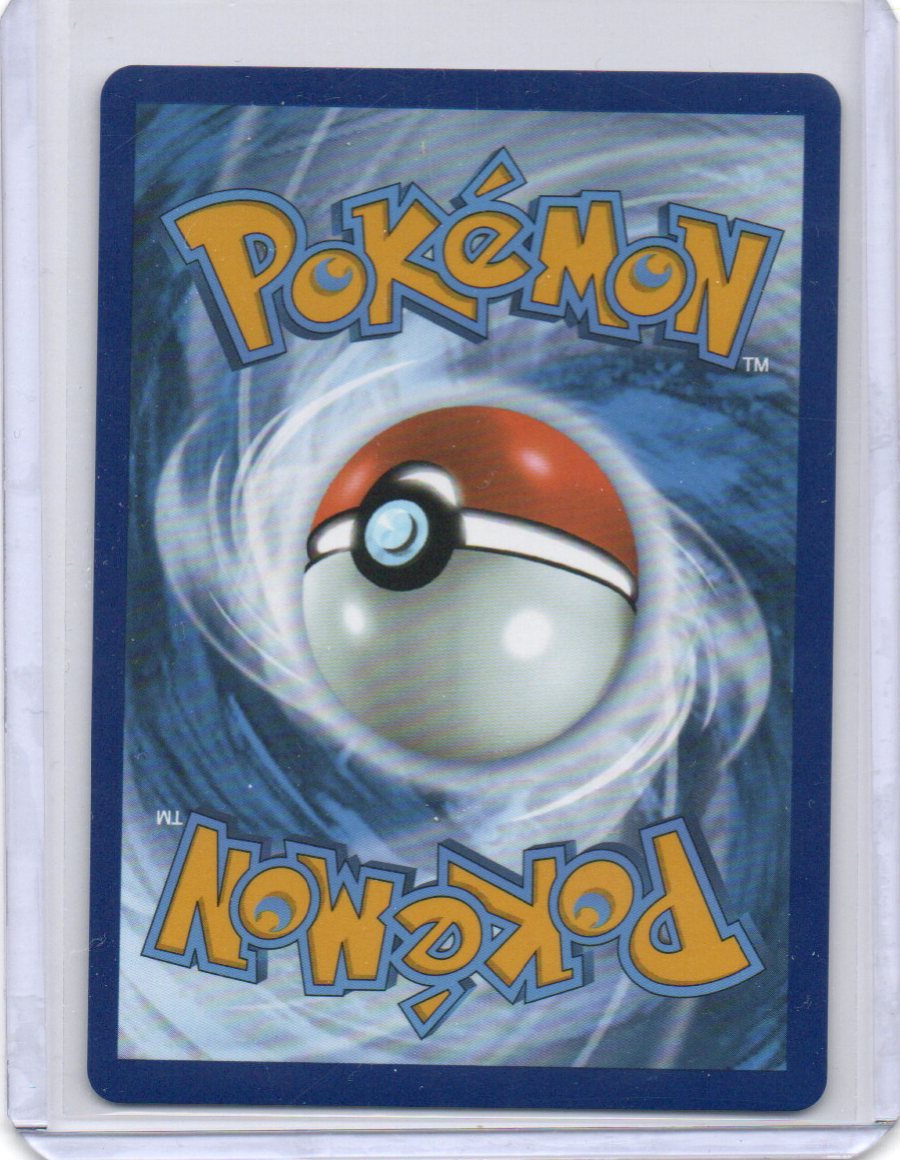 Back of Houndstone #145 holo card