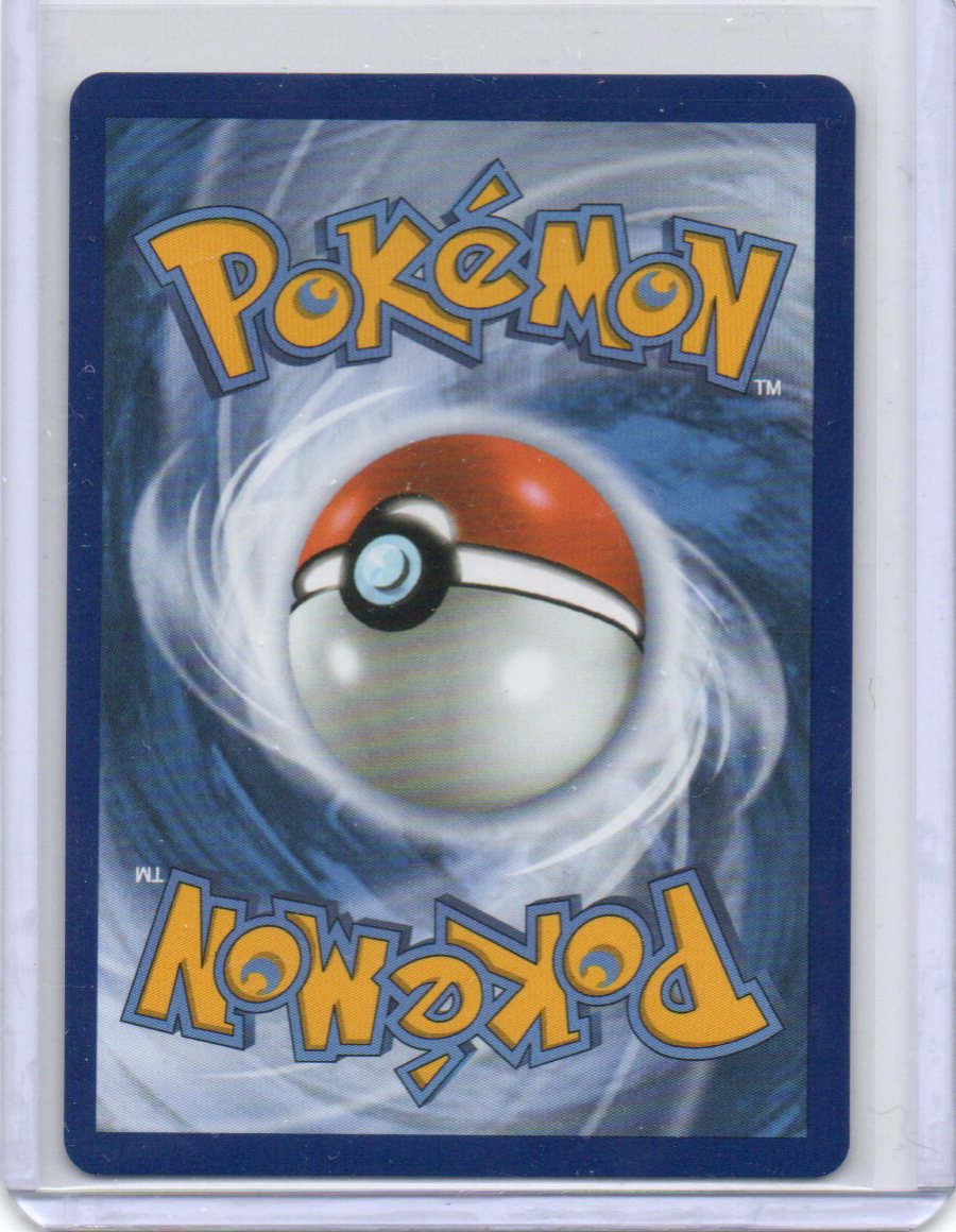 Back of Ivysaur #134 holo card