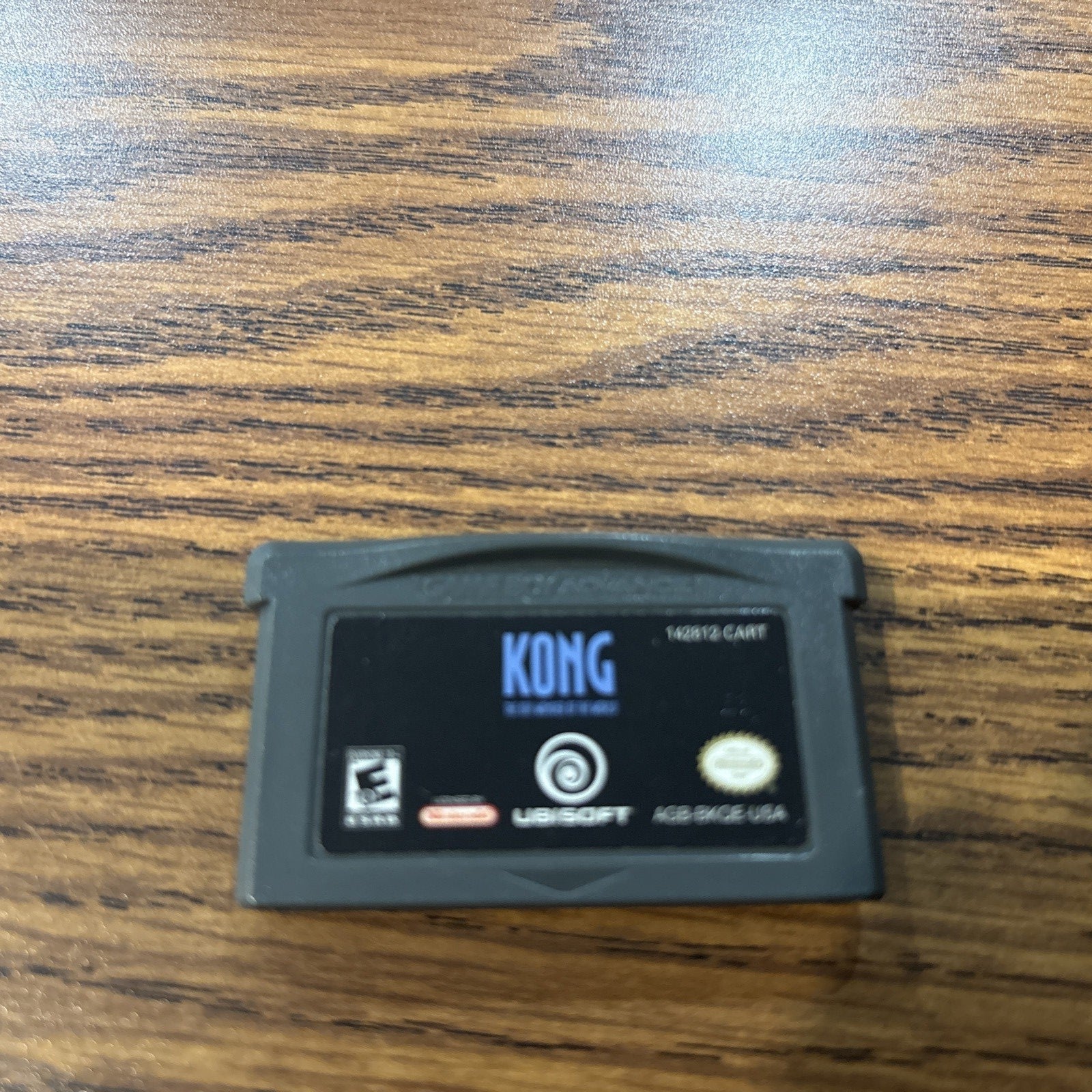 Kong: The 8th Wonder of the World Game Boy Advance game cartridge