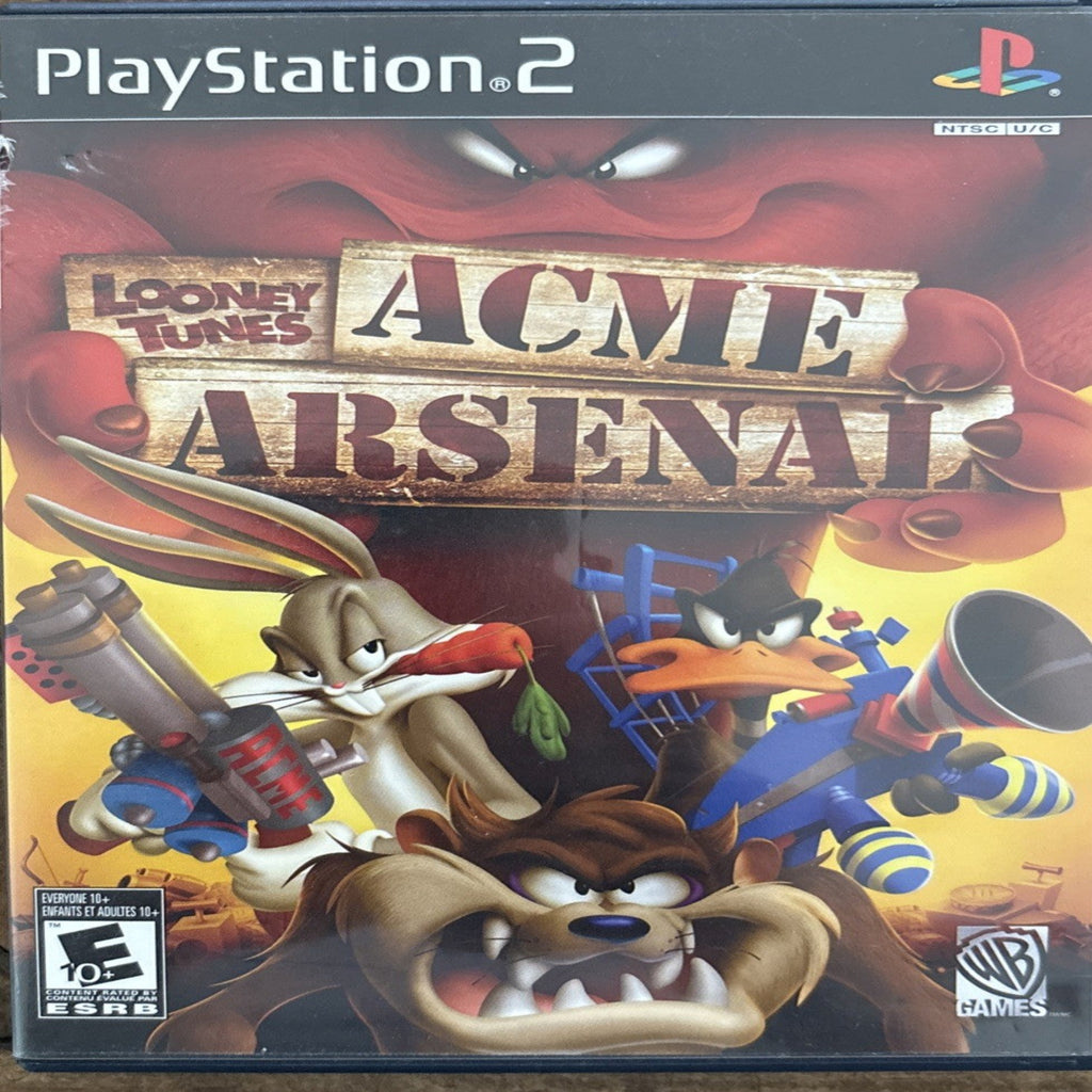 Looney Tunes: Acme Arsenal PlayStation 2 case