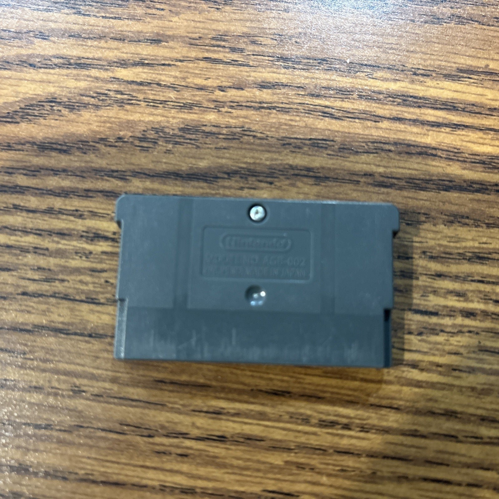 Back of Marble Madness / Klax Game Boy Advance game cartridge