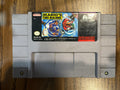 Super Nintendo Entertainment System game cartridge with Mario's Time Machine