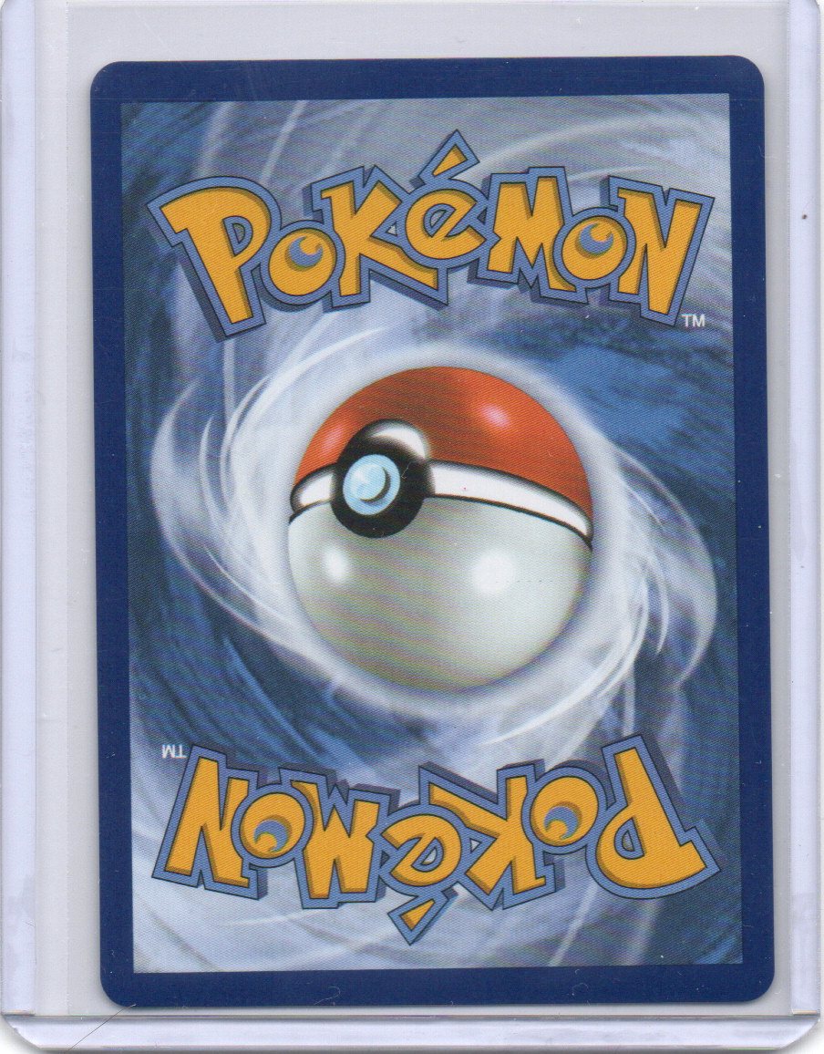 Back of Mega Camerupt ex holo card