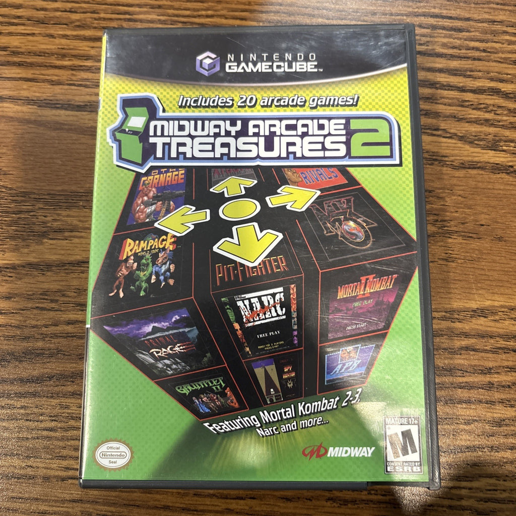 Midway Arcade Treasures 2 GameCube case