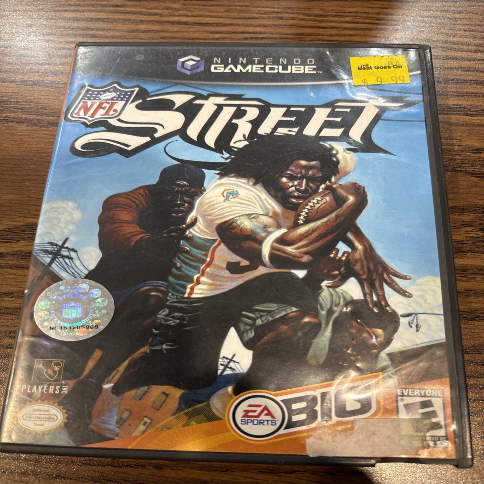 NFL Street GameCube case