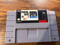 NHL 95 Super Nintendo Entertainment System game cartridge