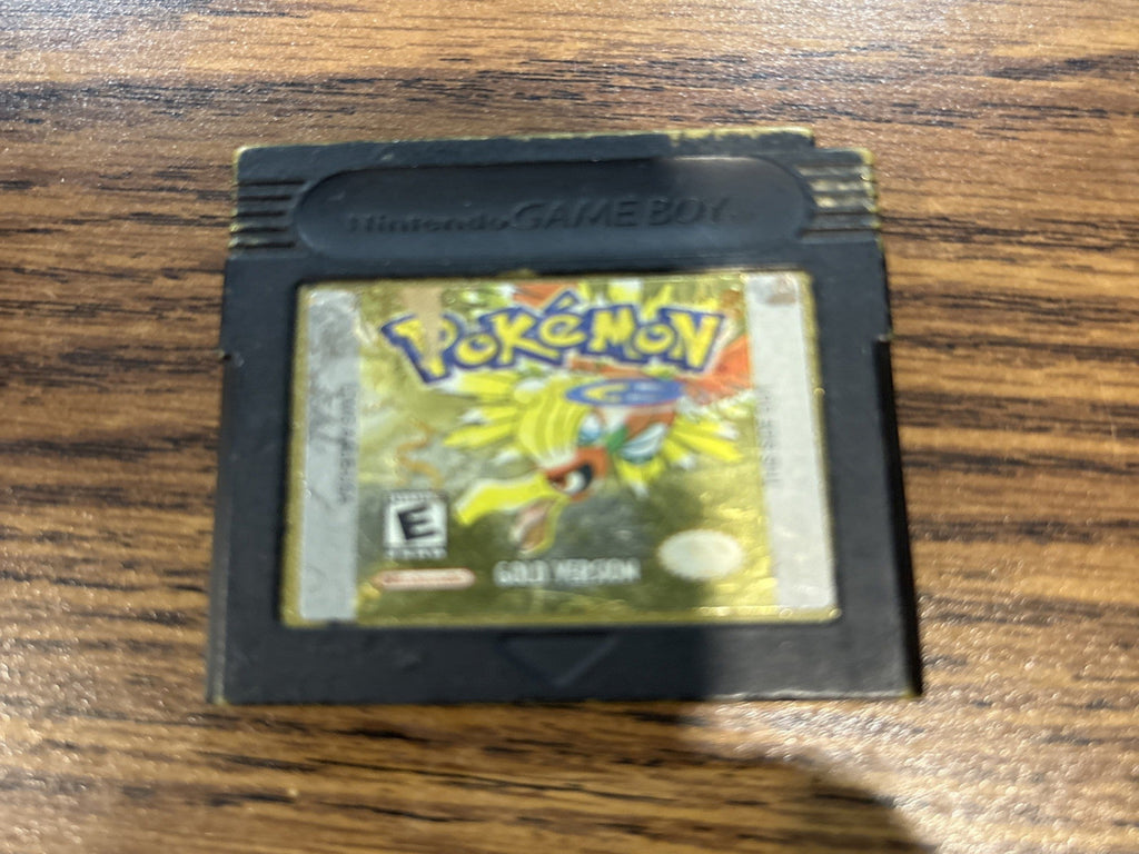 Pokemon Gold Game Boy Color game cartridge