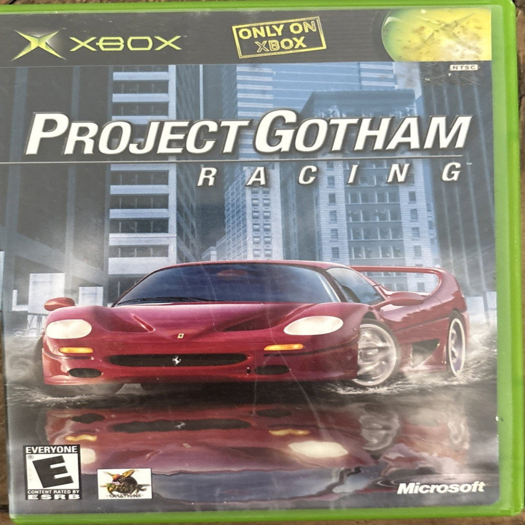 Project Gotham Racing Xbox case