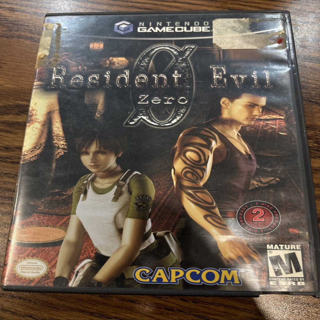 Resident Evil 0 GameCube case