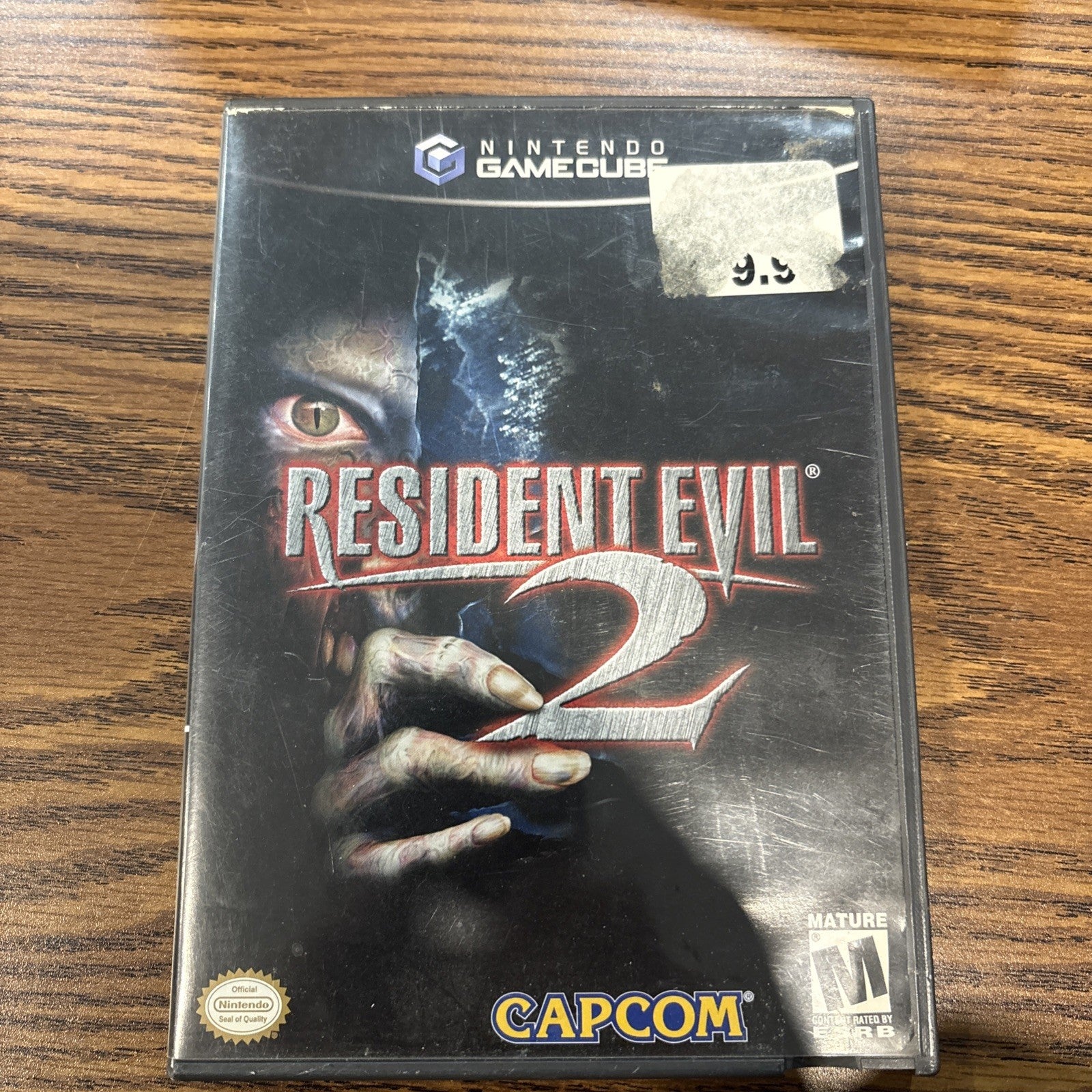 Resident Evil 2 GameCube case