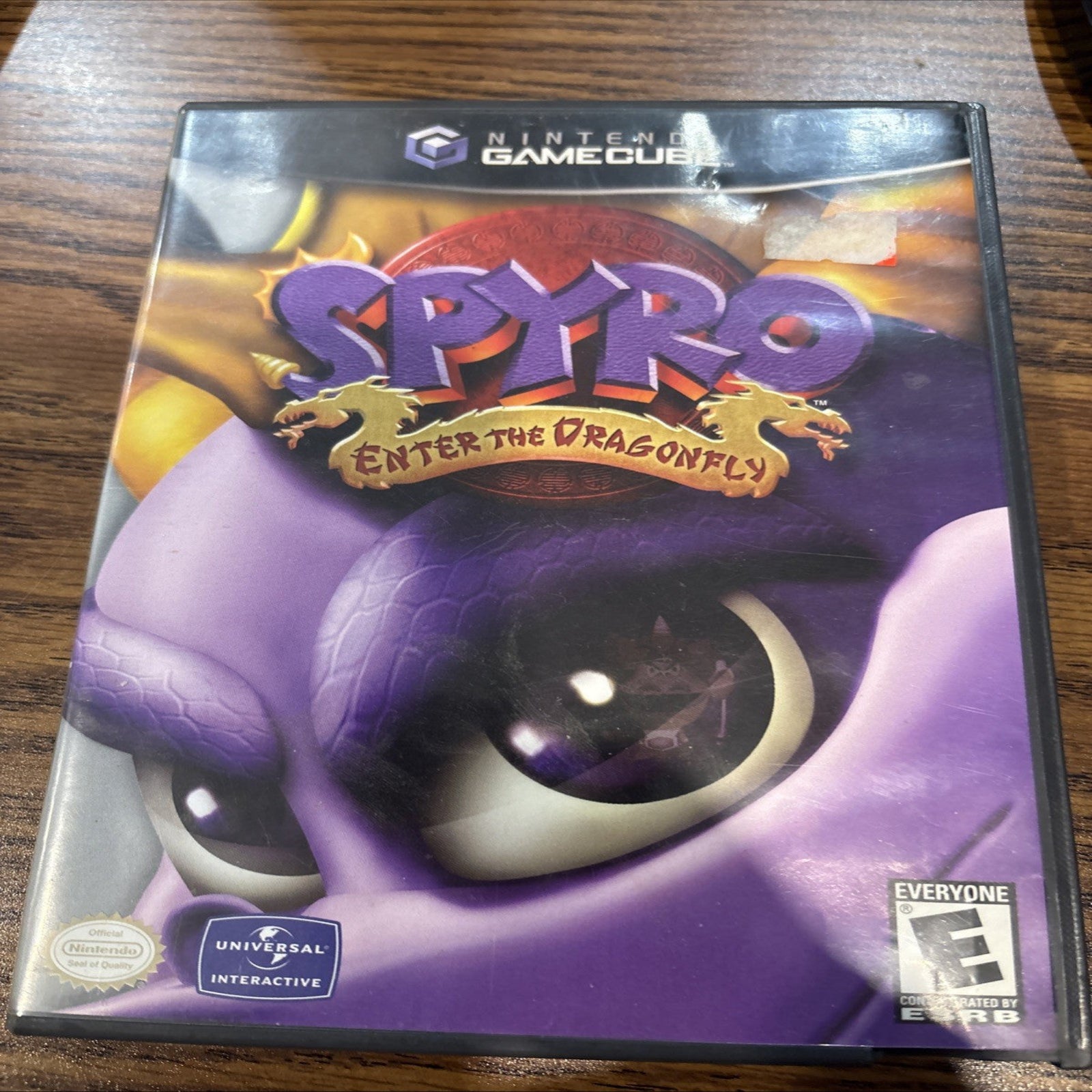 Spyro Enter The Dragonfly GameCube case