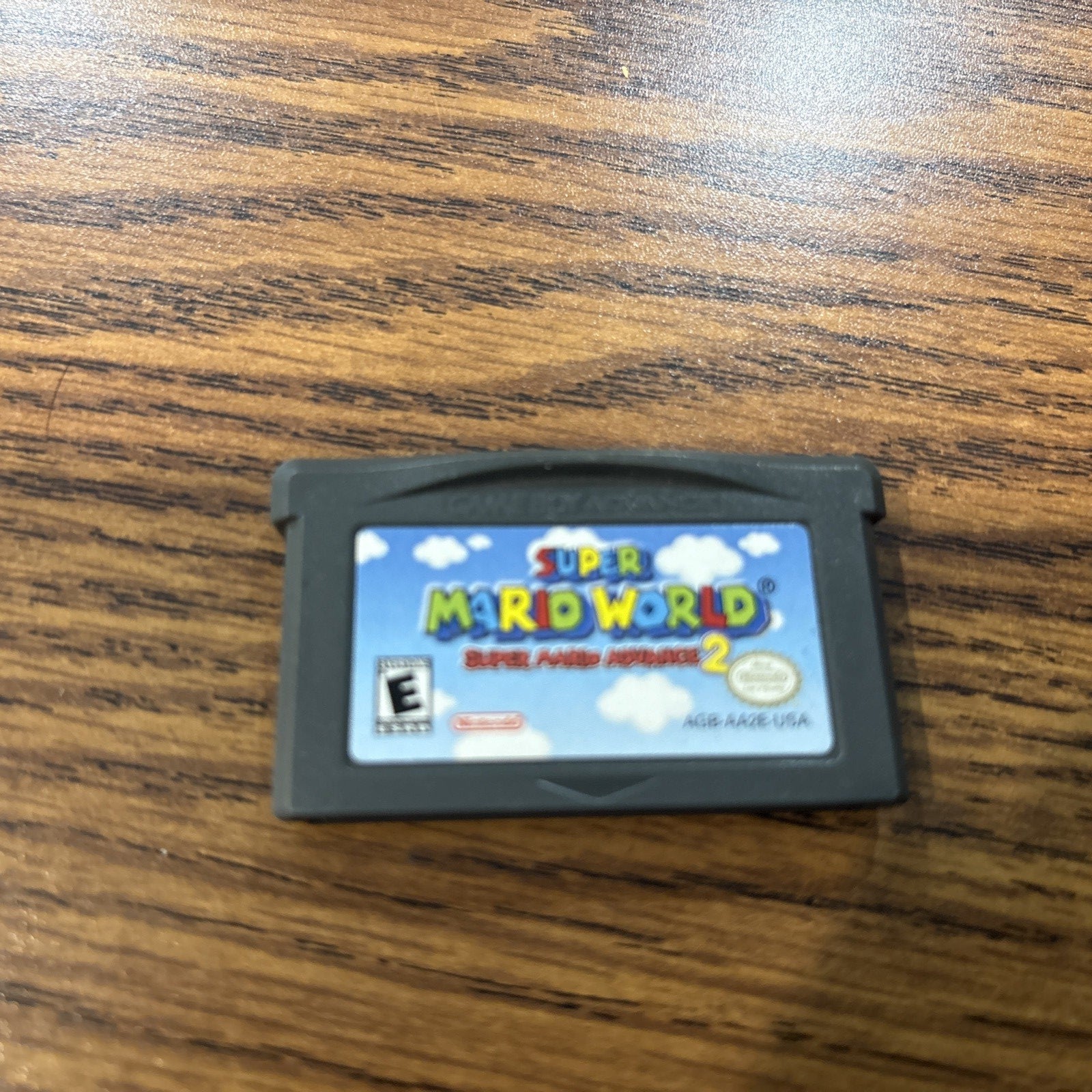 Super Mario World: Super Mario Advance 2 Game Boy Advance game cartridge