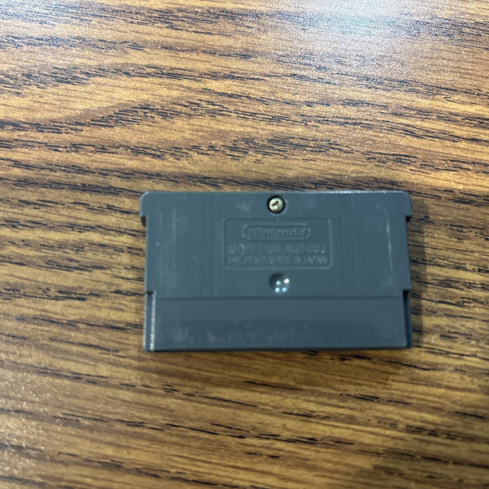 Back of Tony Hawk's Pro Skater 4 Game Boy Advance game cartridge