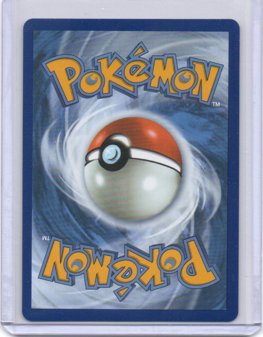 Back of Vulpix #138 holo card