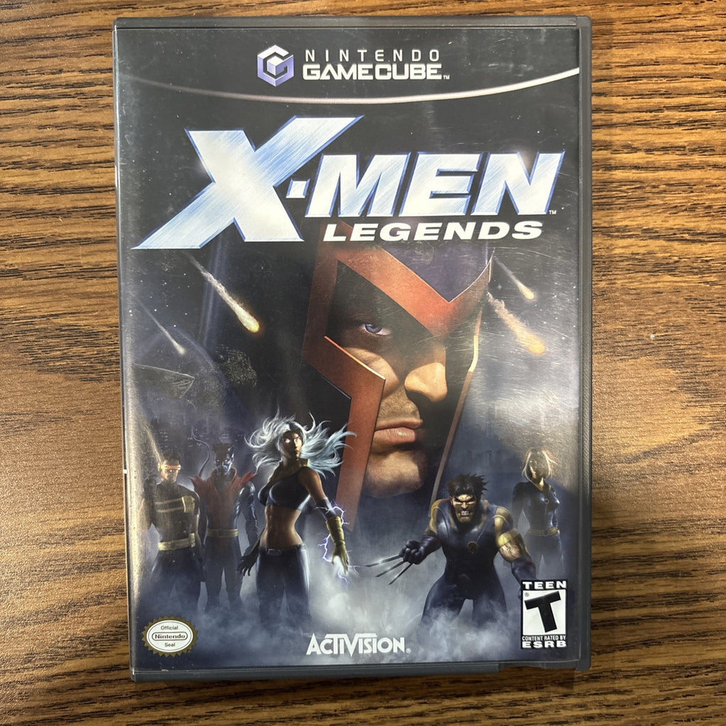 X-Men Legends GameCube case